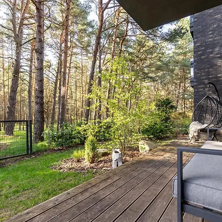 Pine Forest Escape At Vanagupes Parkas Apartment Palanga